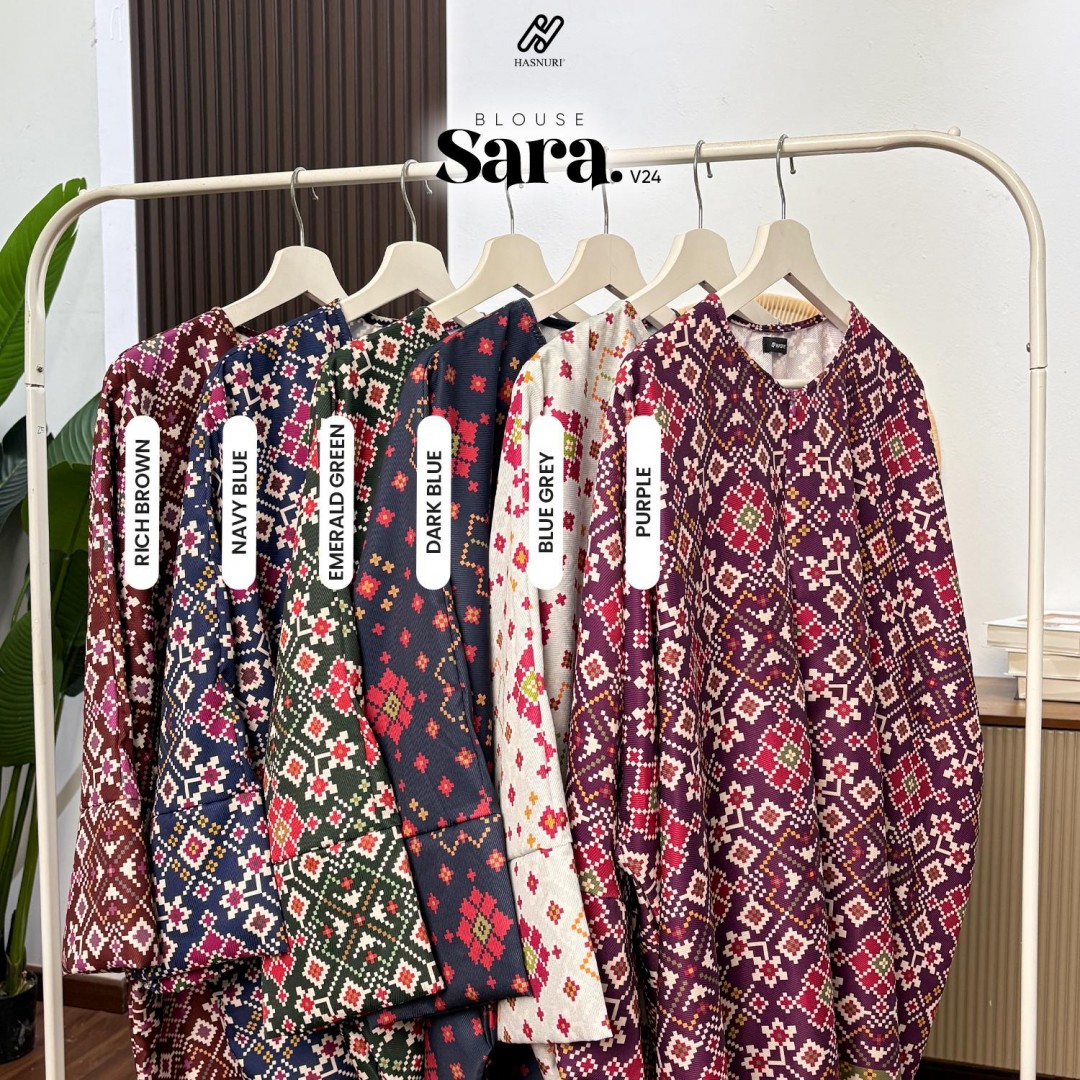 Blouse Sara V24 - Purple