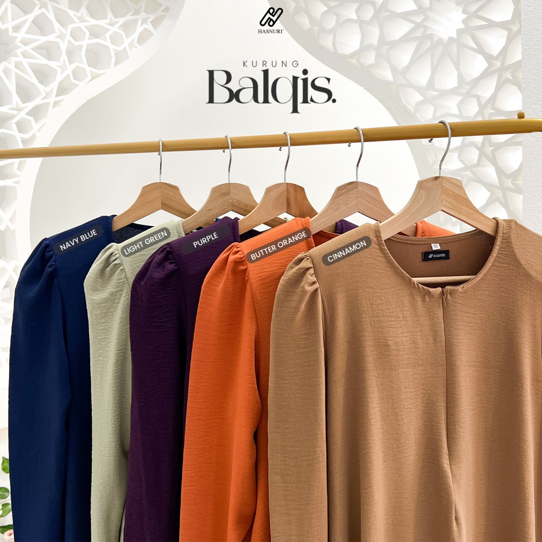 Kurung Balqis - Cinnamon