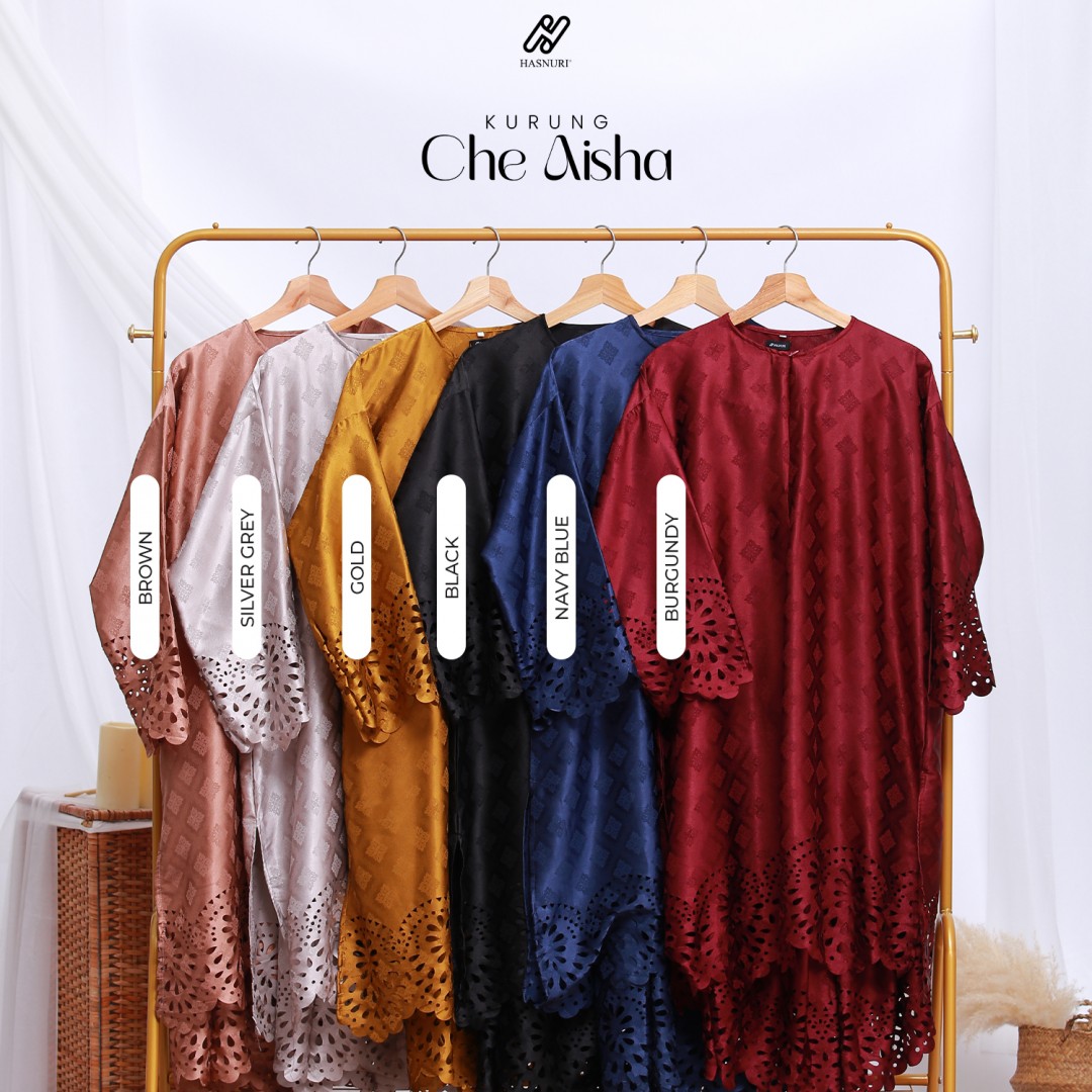 Kurung Che Aisha Kids - Brown