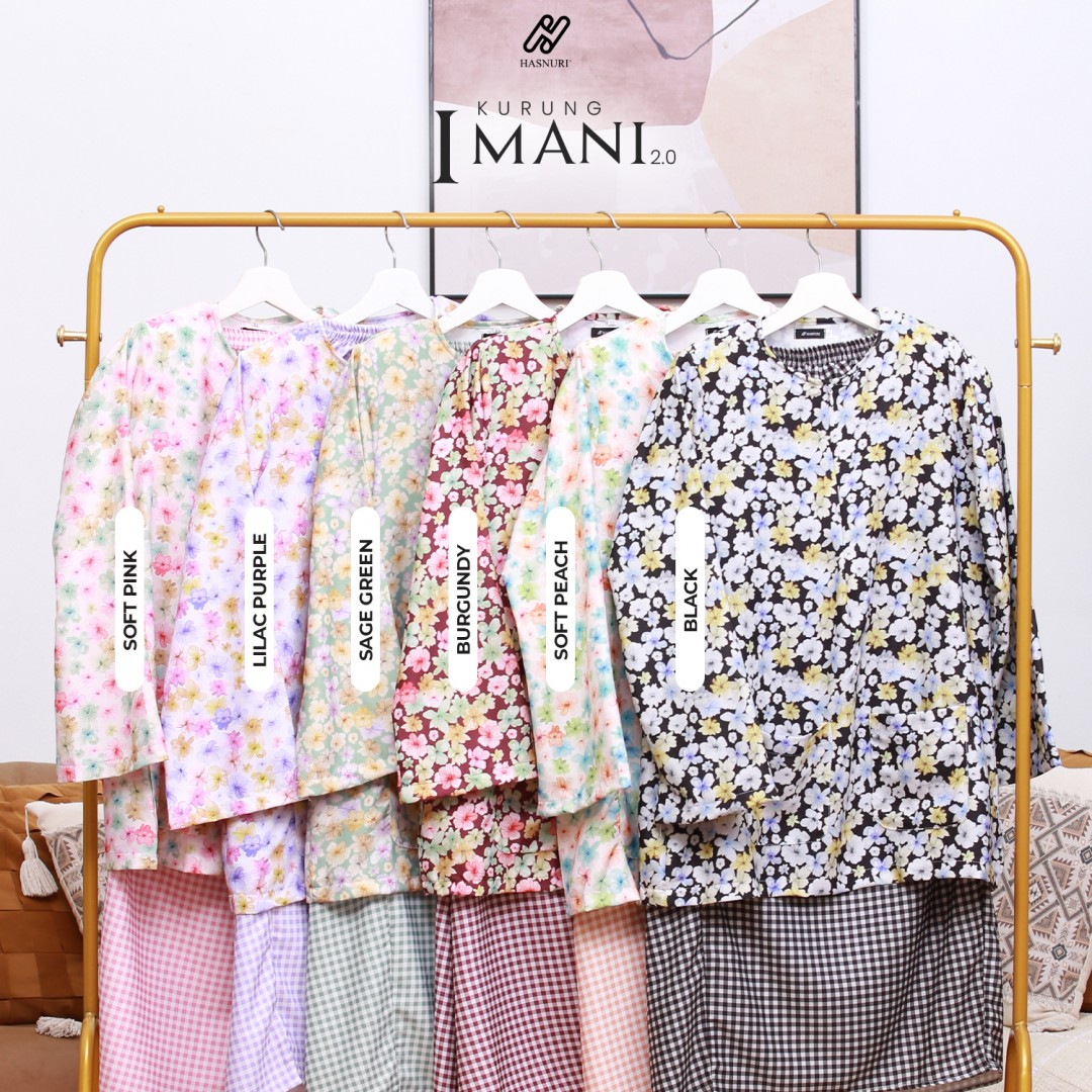Kurung Imani 2.0 - Soft Peach