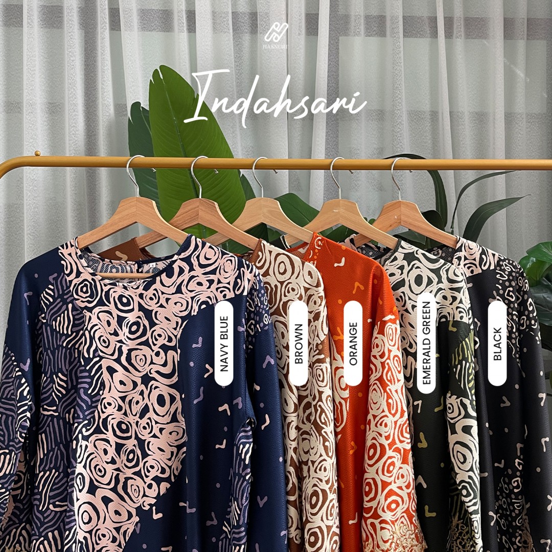 Kurung Indahsari - Emerald Green