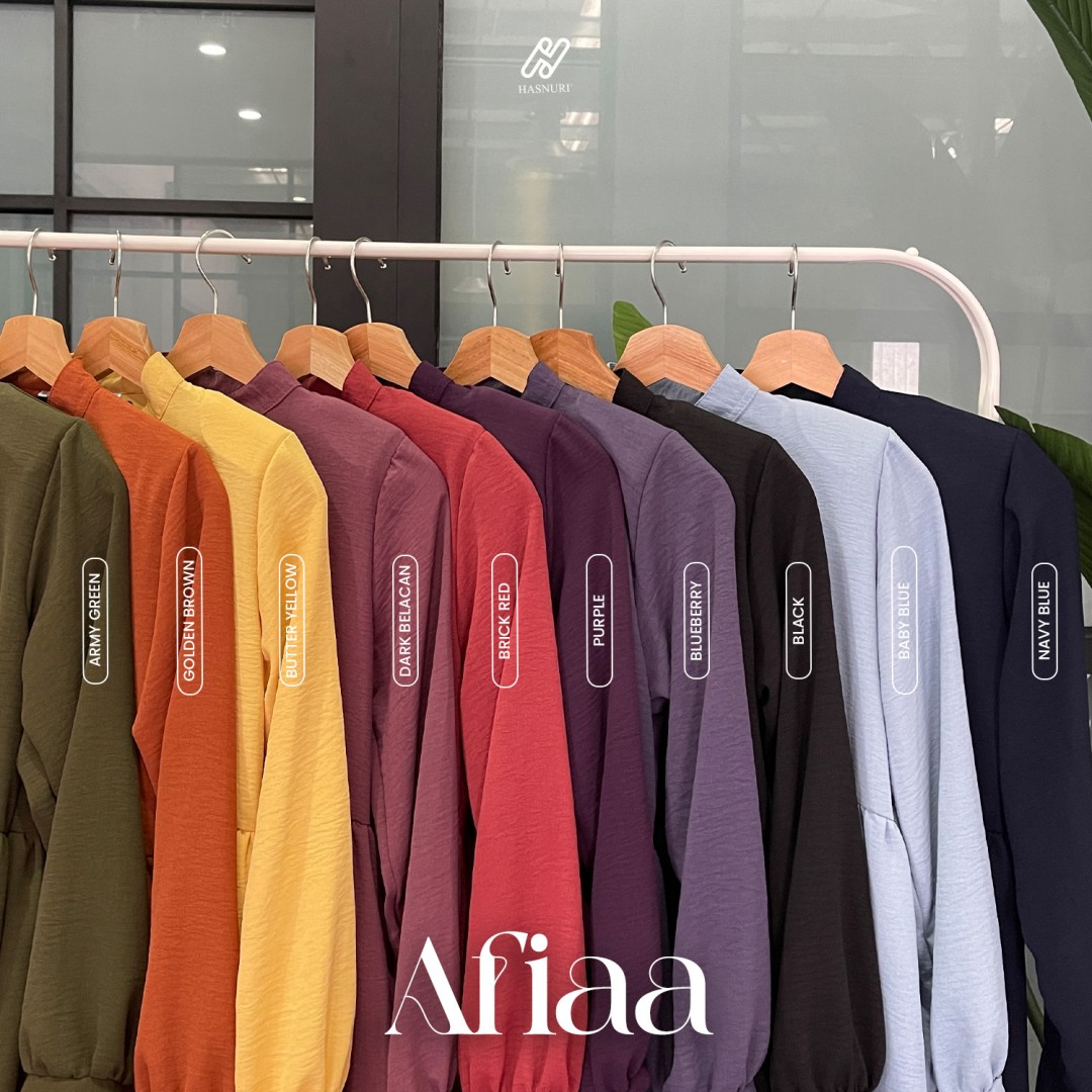 Suit Afiaa - Brick Red