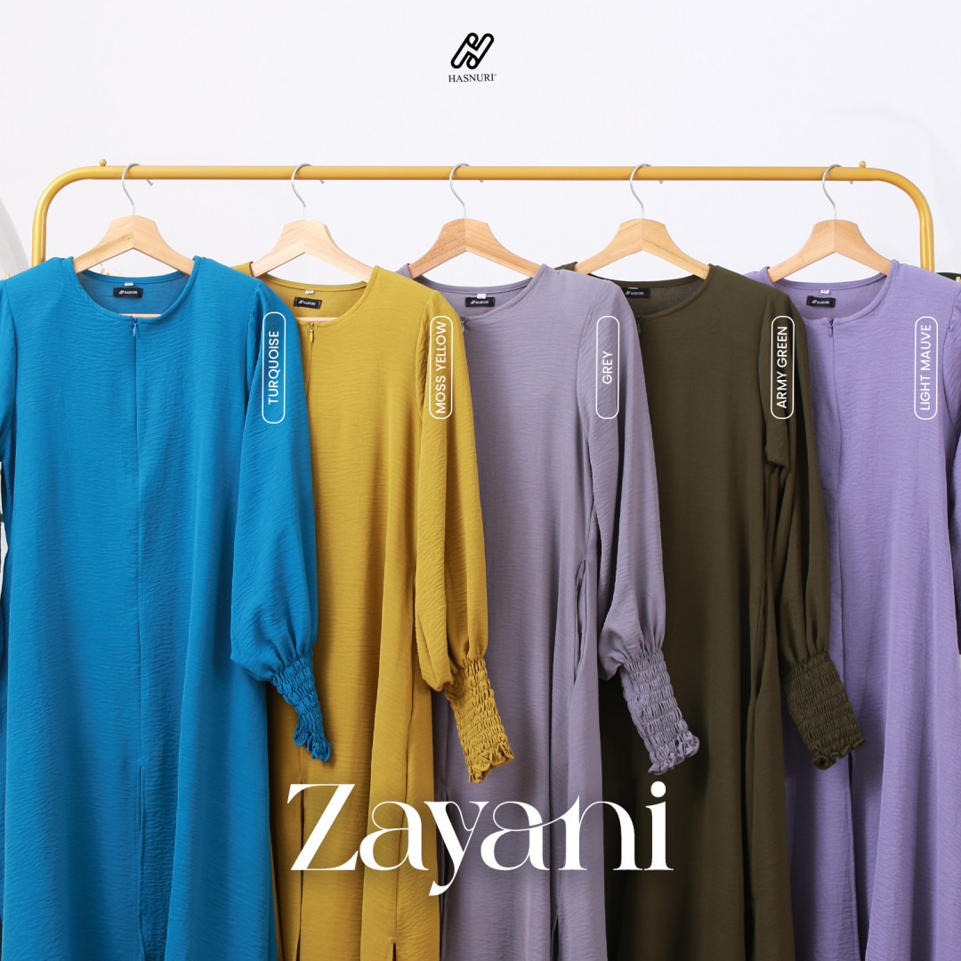 Suit Zayani - Turquoise