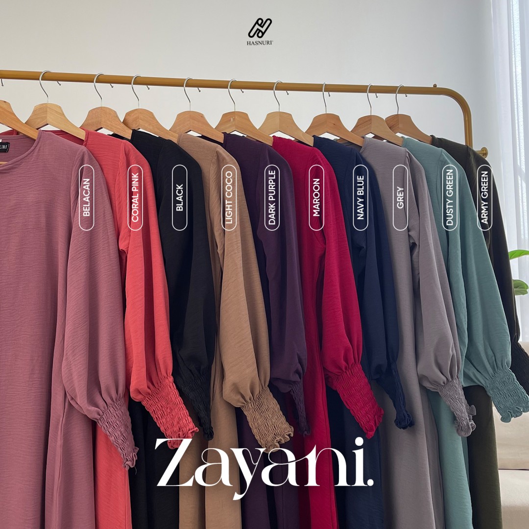 Suit Zayani - Maroon