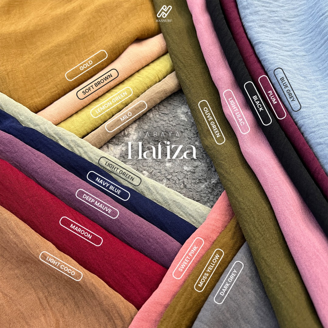 Abaya Hafiza - Soft Brown