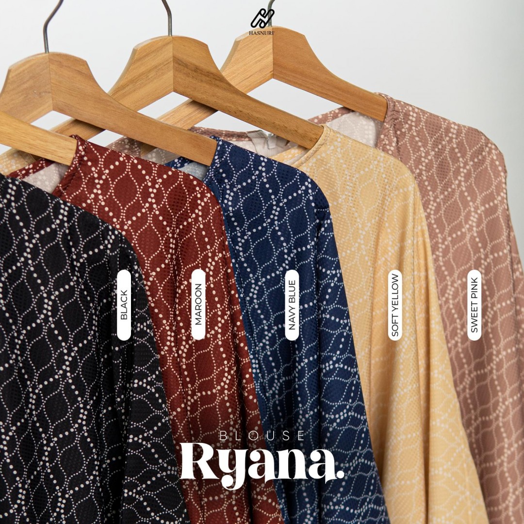 Blouse Ryana - Navy Blue