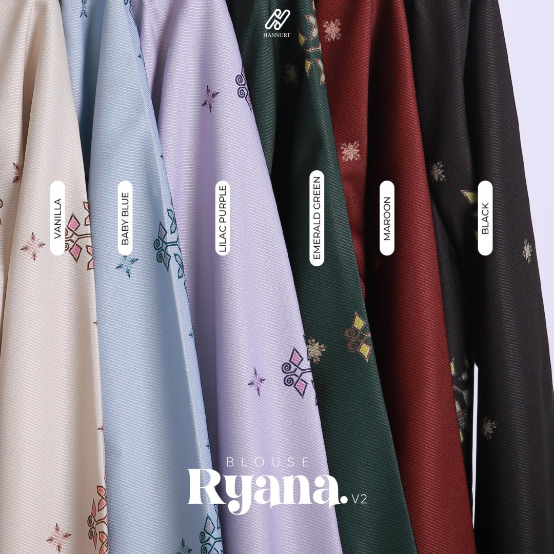 Blouse Ryana V2 - Baby Blue