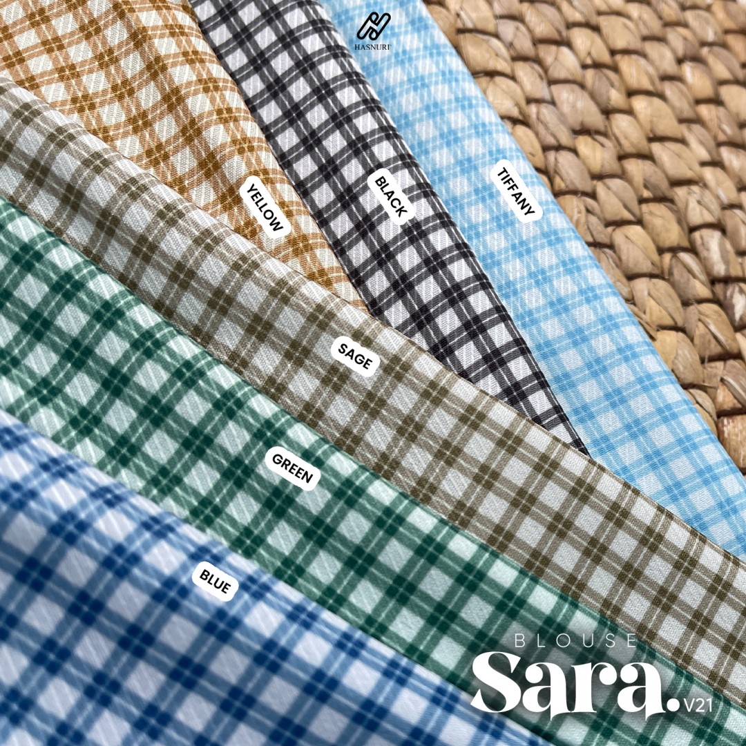 Blouse Sara V21- Blue