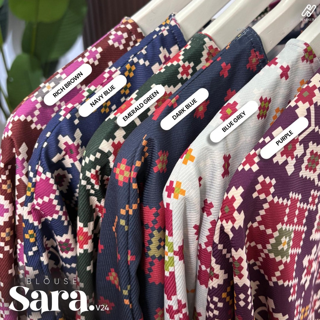 Blouse Sara V24 - Dark Blue