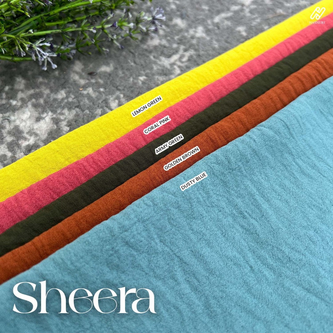 Kebarung Sheera - Coral Pink