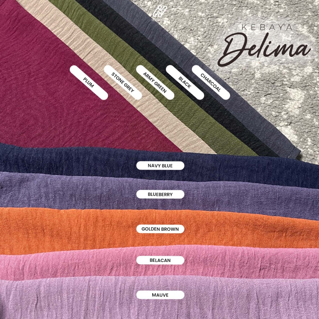 Kebaya Delima - Plum