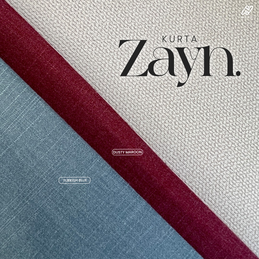 Kurta Zayn - Dusty Maroon