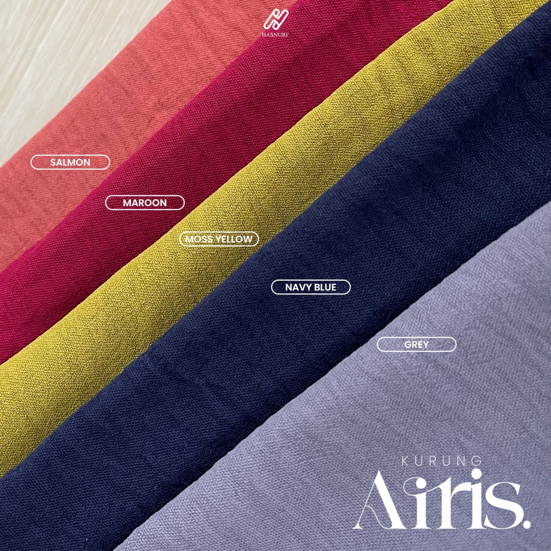 Kurung Airis - Salmon