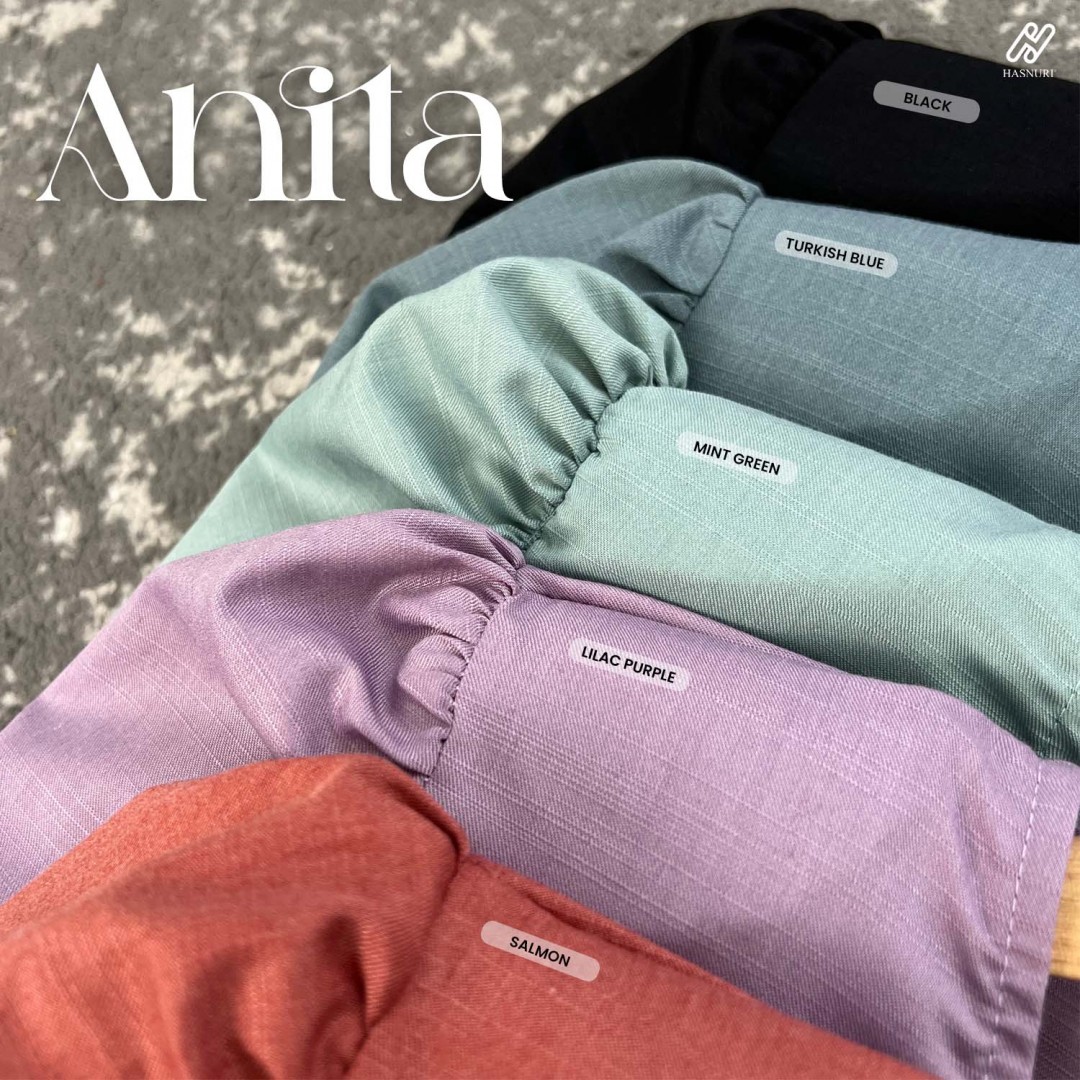 Kurung Anita - Salmon