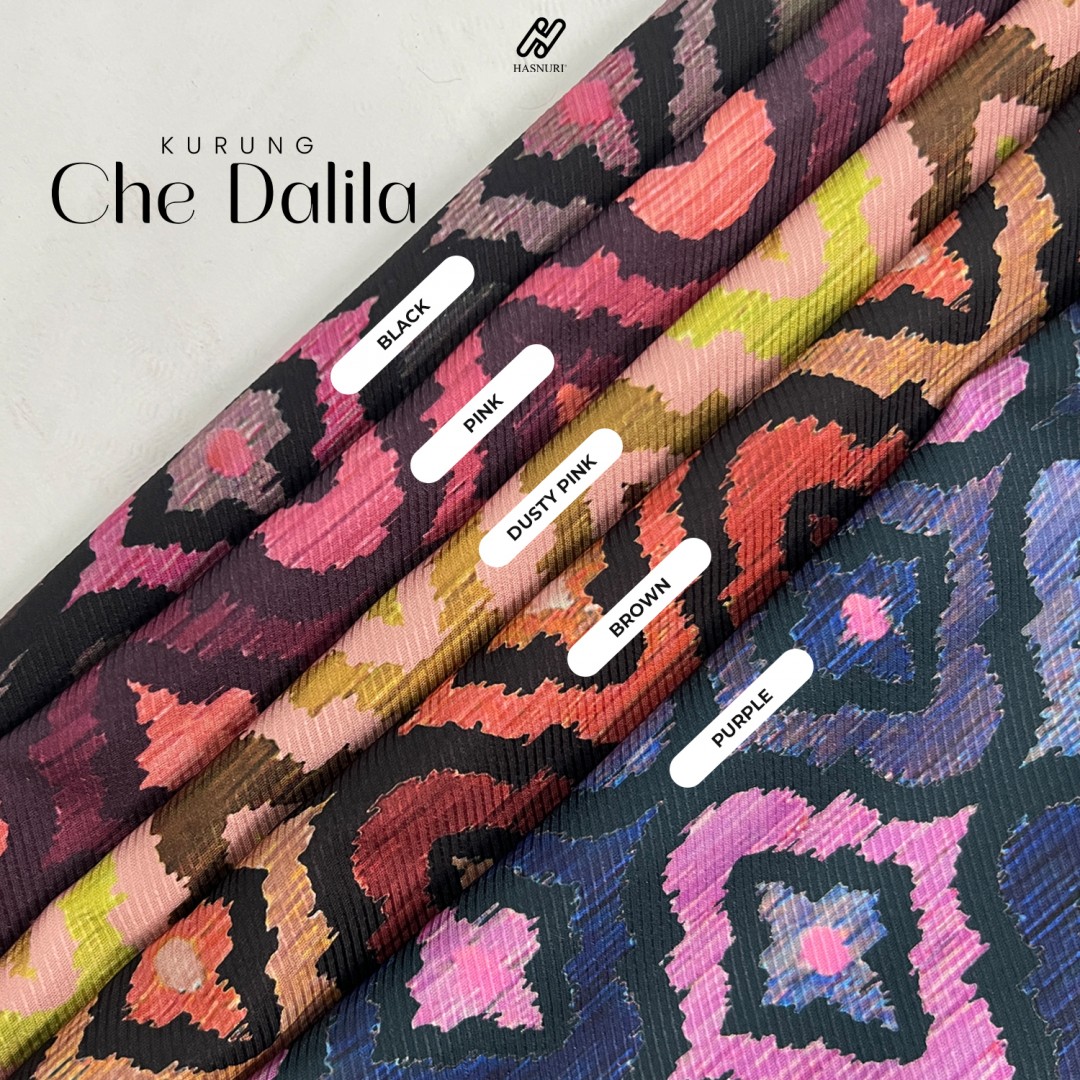 Kurung Che Dalila - Brown