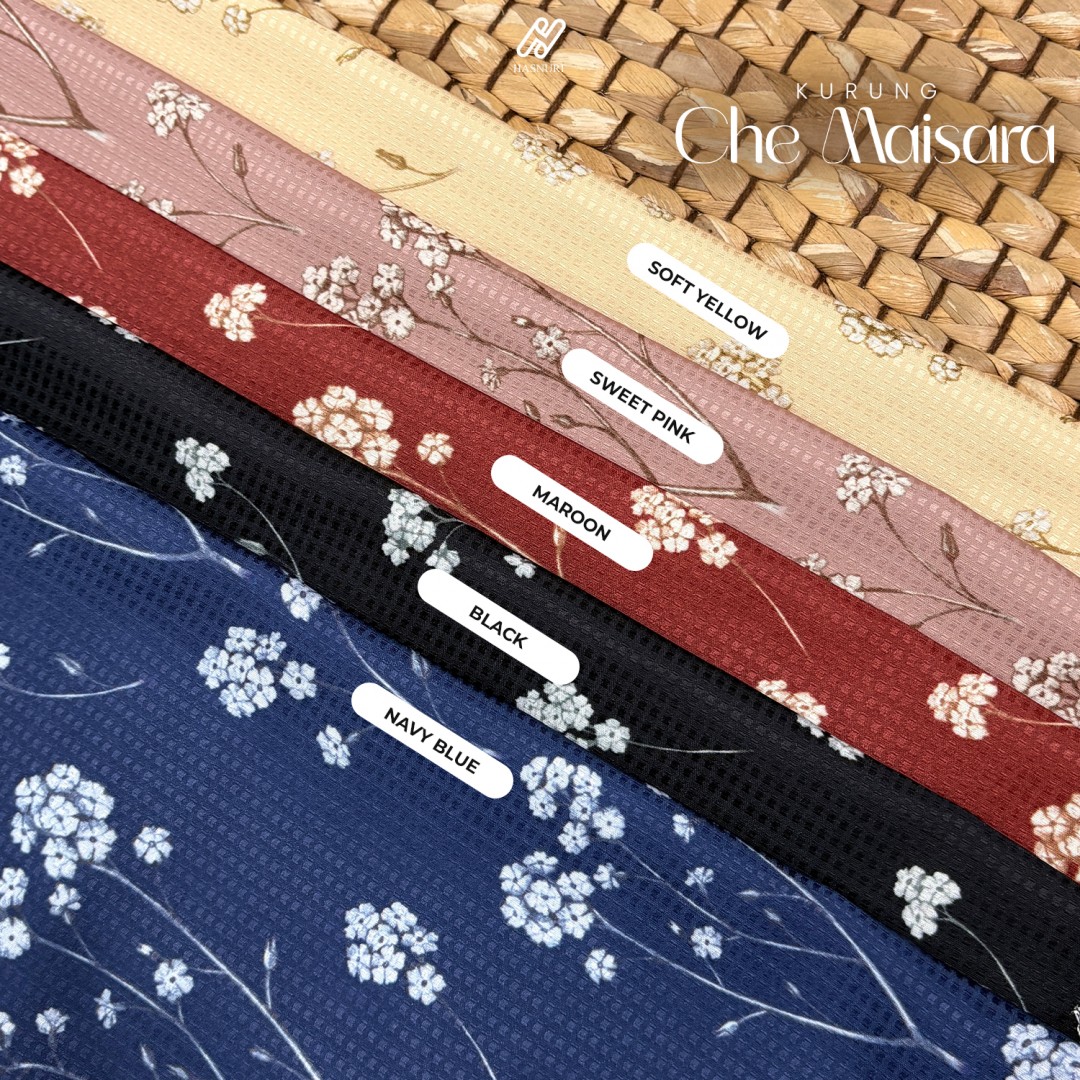 Kurung Che Maisara - Navy Blue