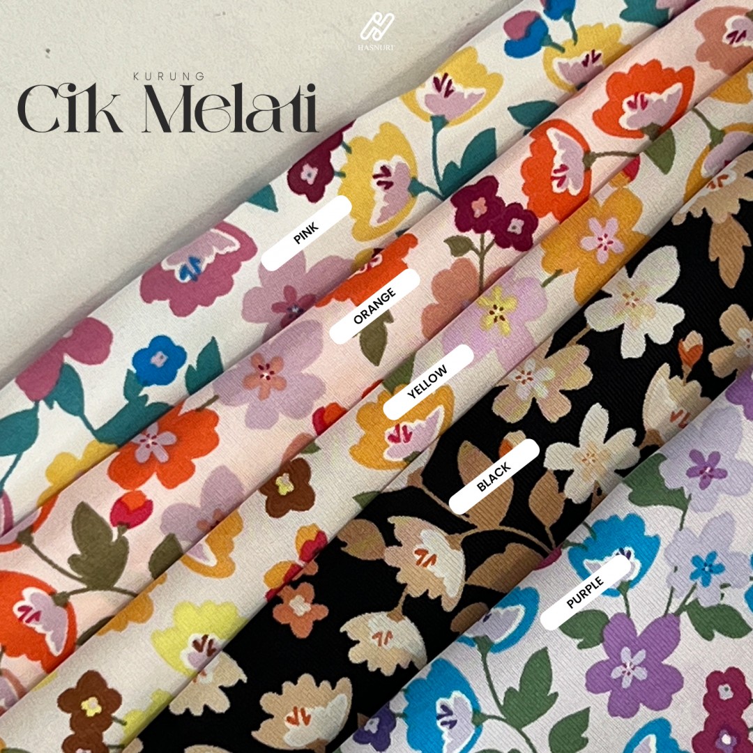 Kurung Cik Melati - Pink
