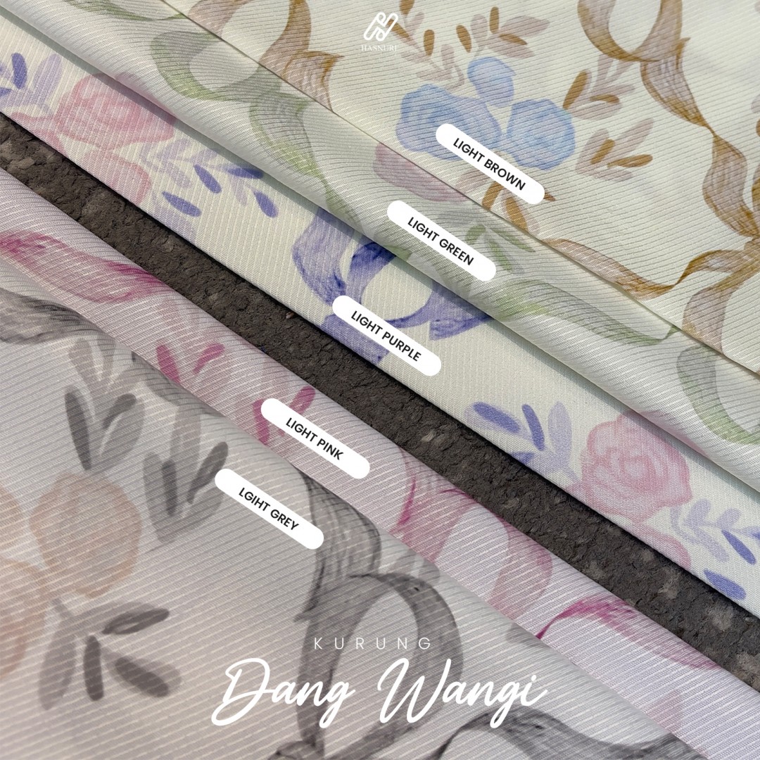 Kurung Dang Wangi Kids - Light Green