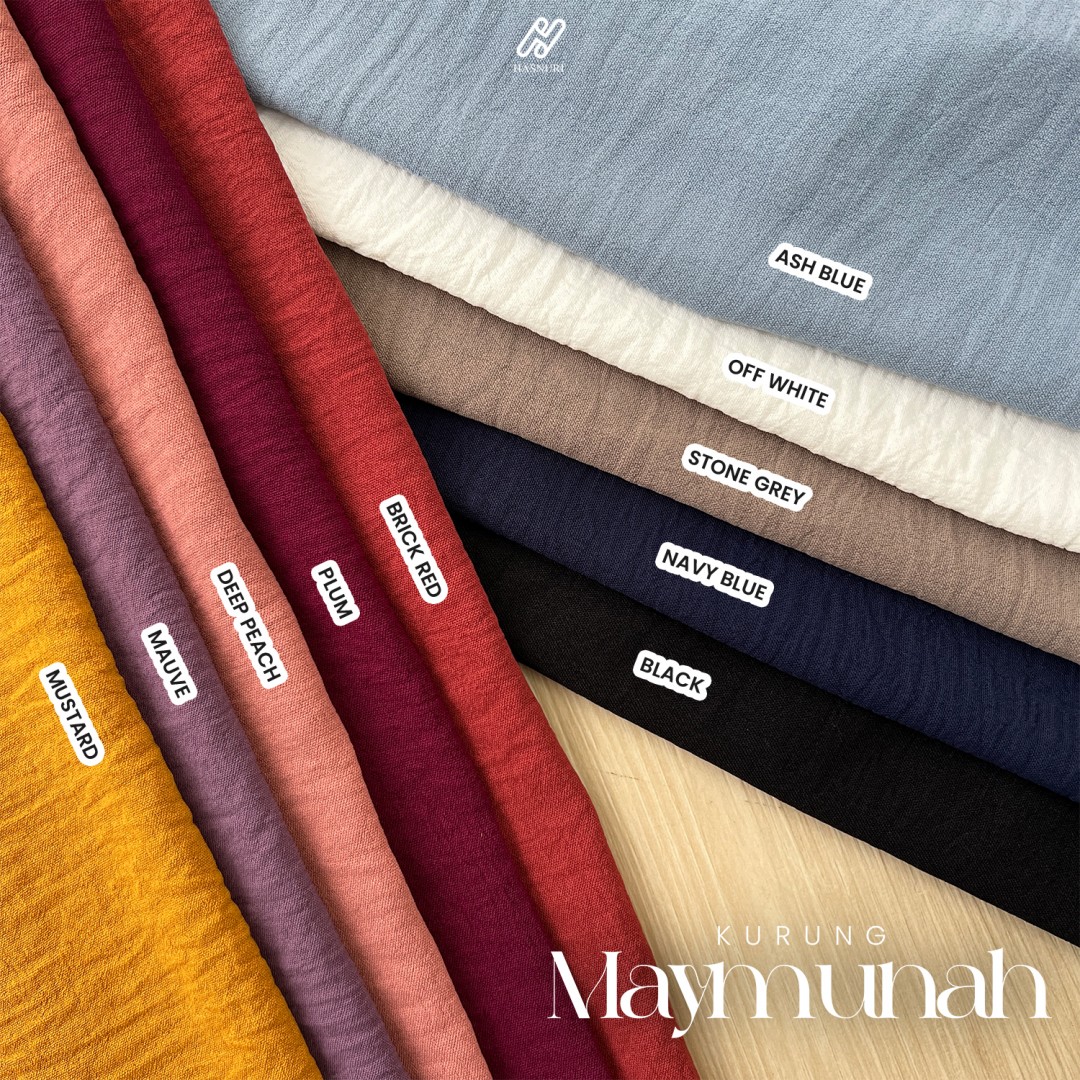 Kurung Maymunah - Deep Peach