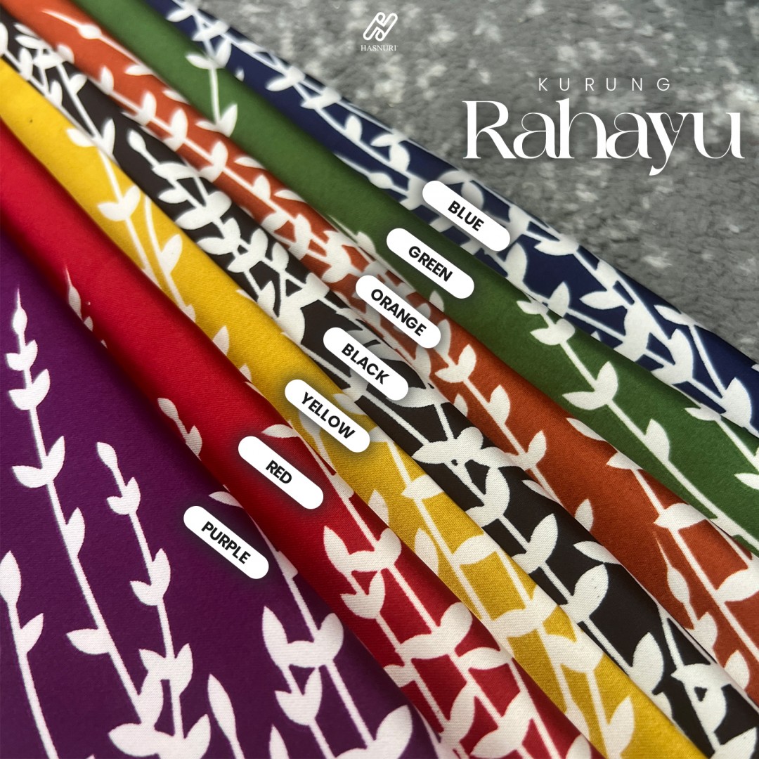 Kurung Rahayu - Red