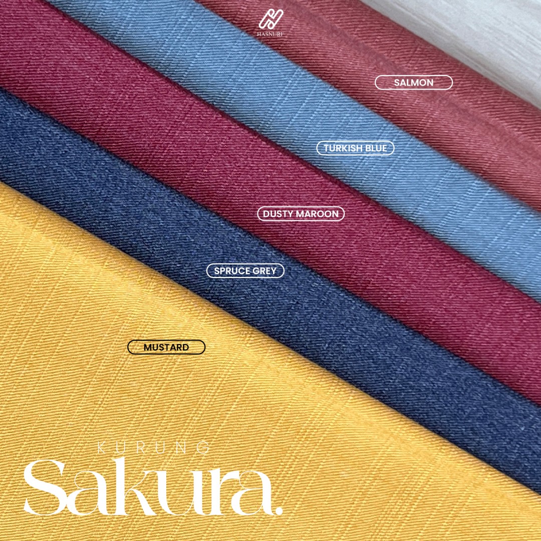 Kurung Sakura - Salmon