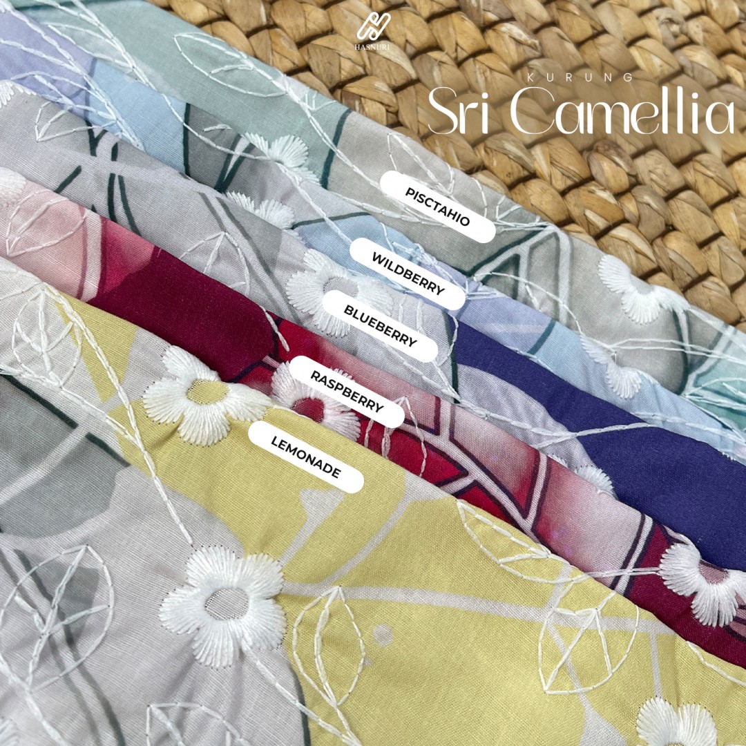 Kurung Sri Camellia - Pistachio