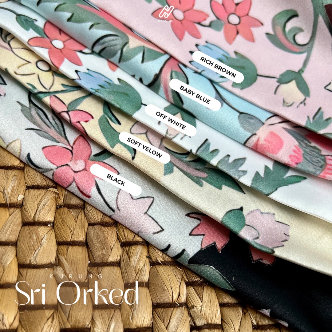 Kurung Sri Orked - Baby Blue