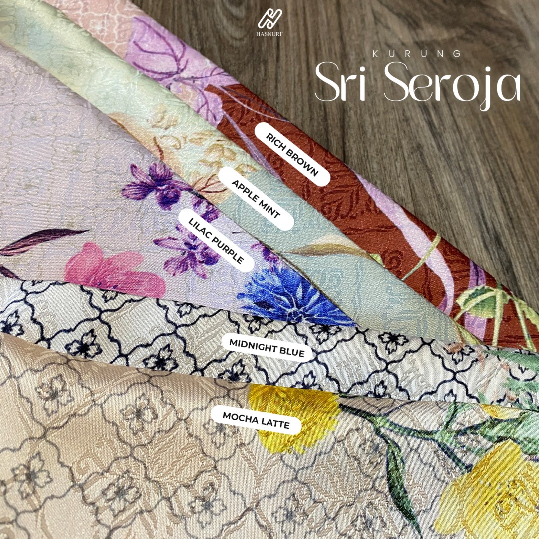 Kurung Sri Seroja - Mocha Latte