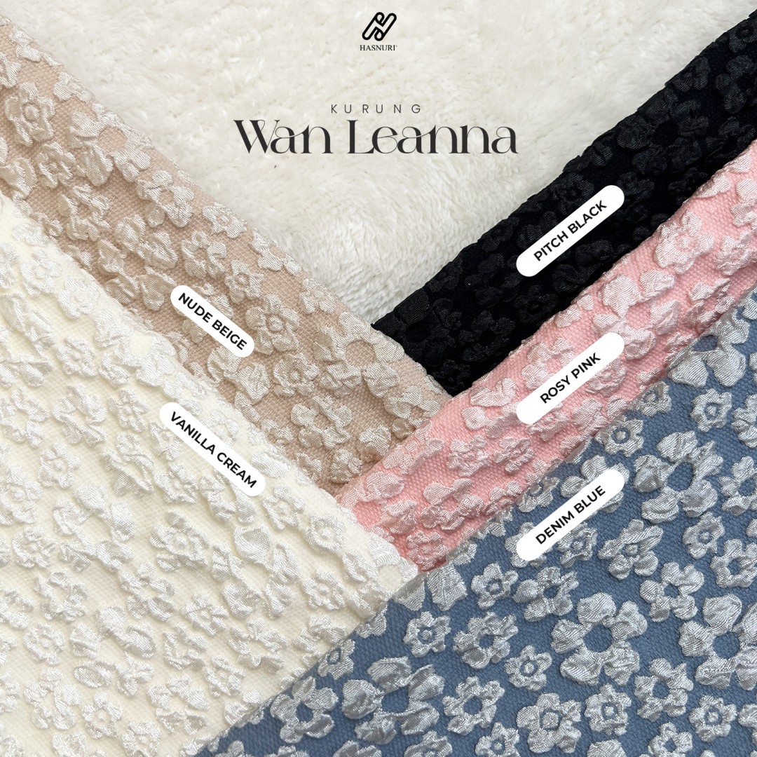 Kurung Wan Leanna - Vanilla Cream