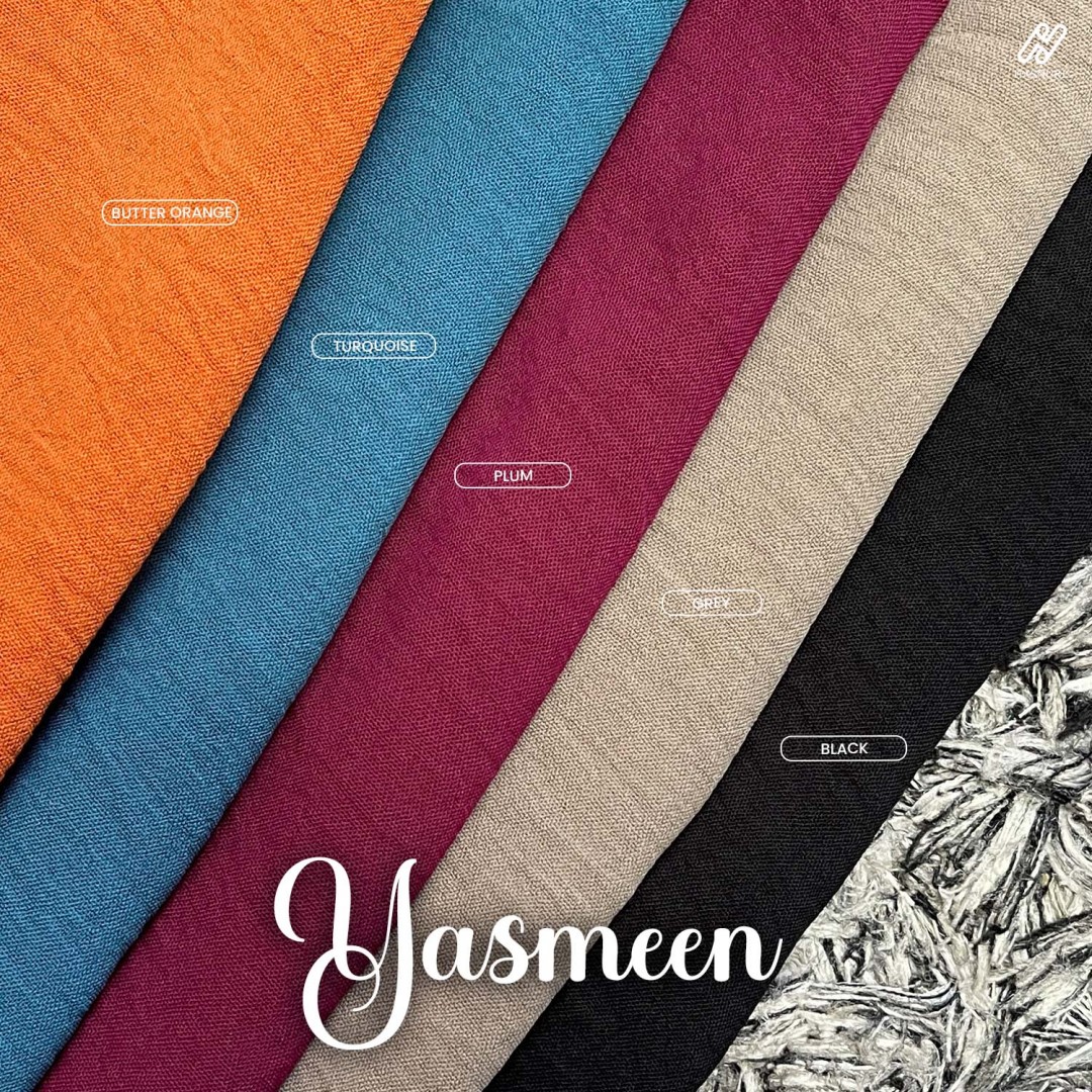 Kurung Yasmeen - Butter Orange