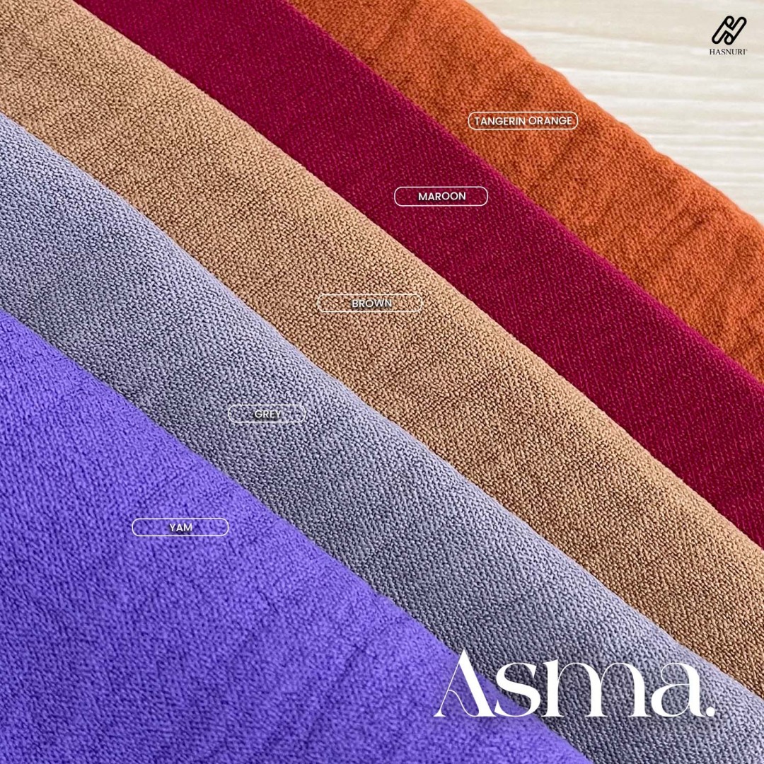 Suit Asma - Maroon
