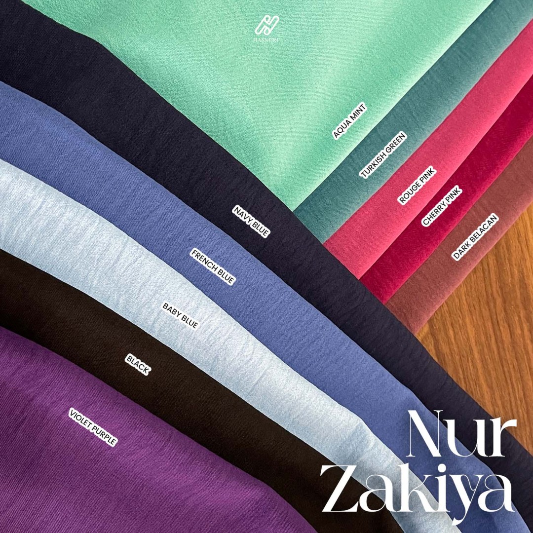 Suit Nur Zakiya - Cherry Pink