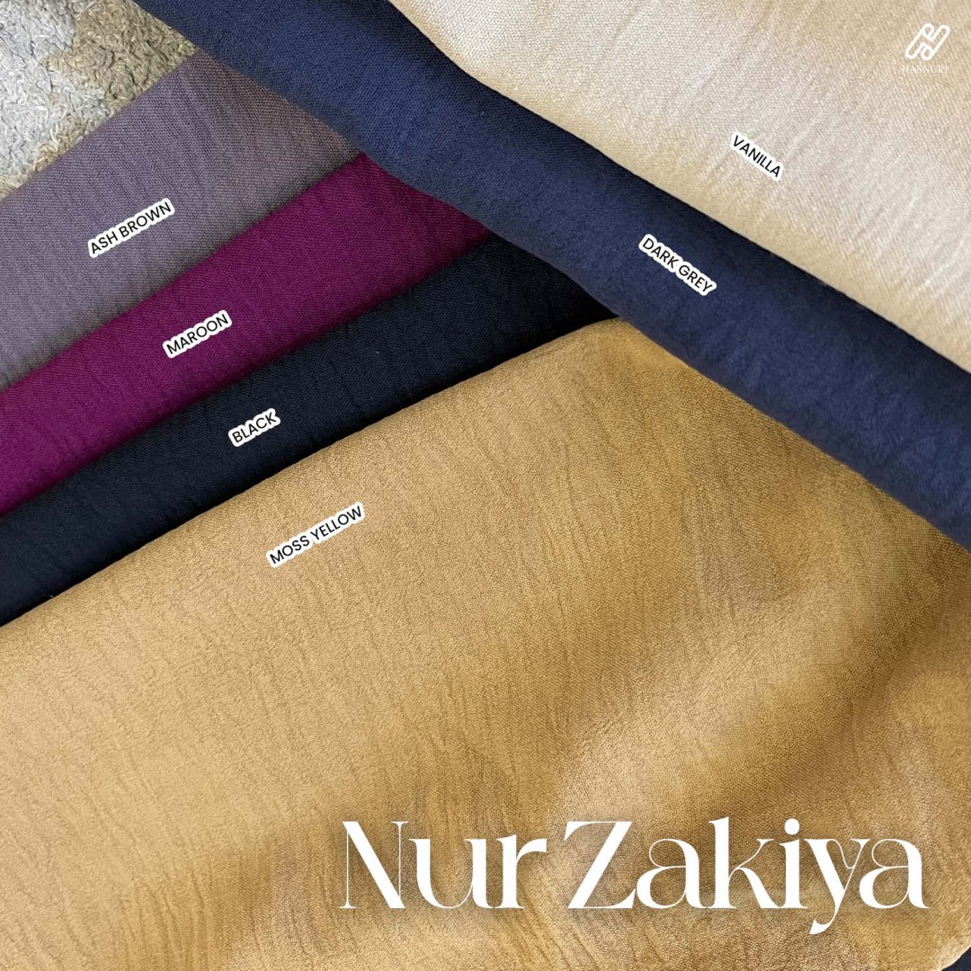 Suit Nur Zakiya - Maroon