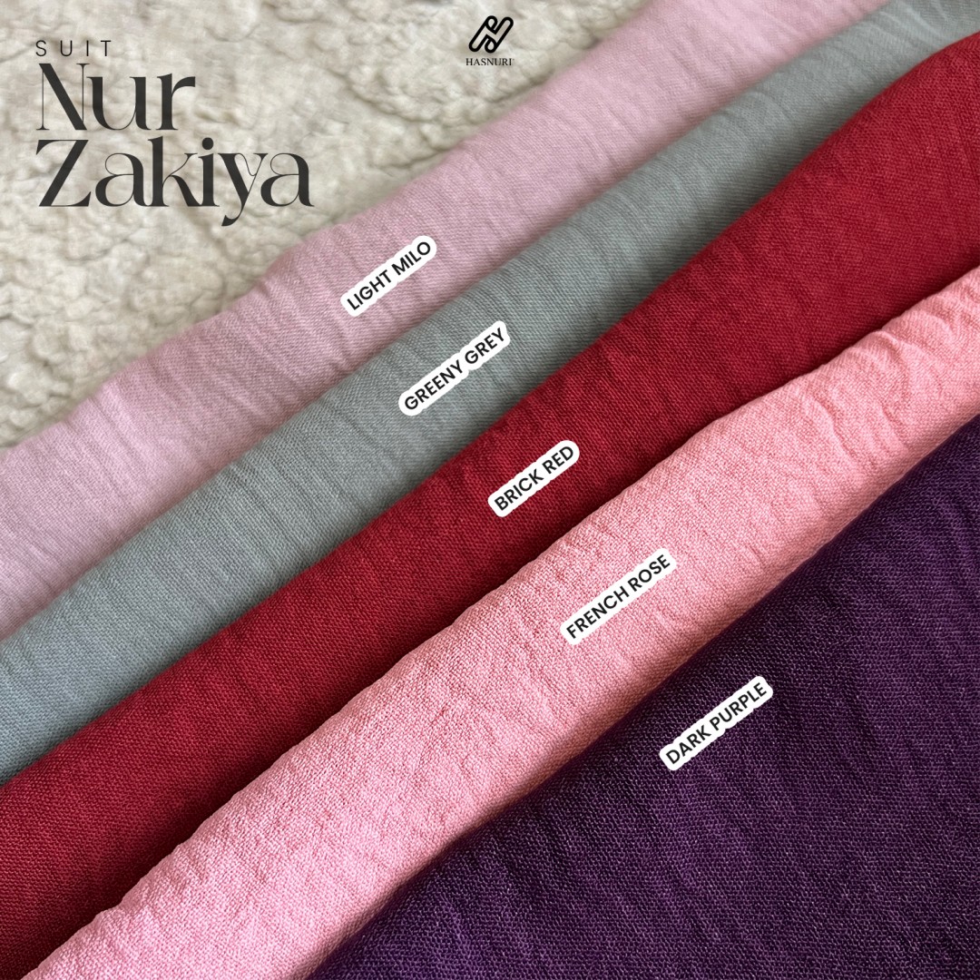 Suit Nur Zakiya - Light Milo