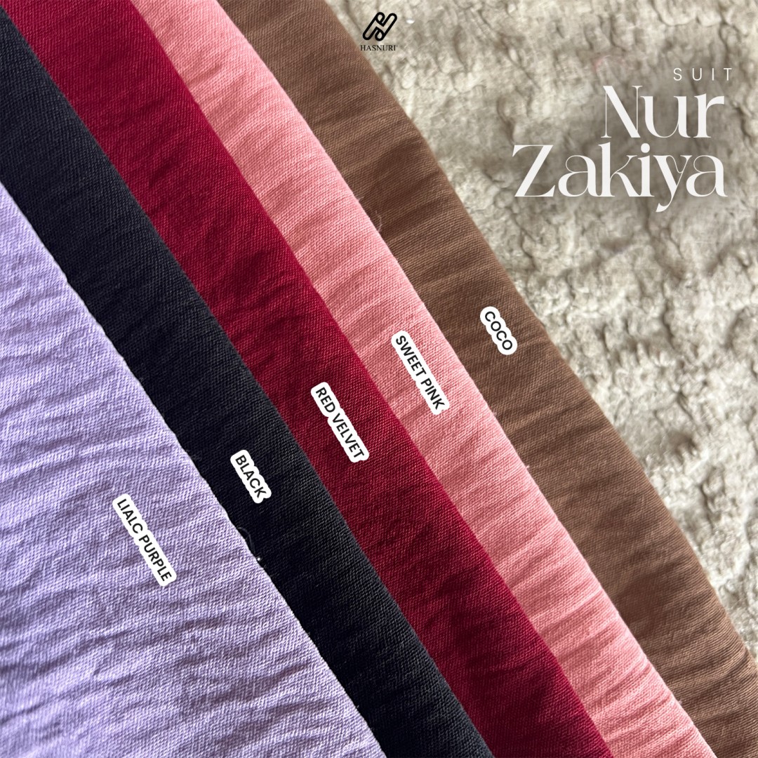 Suit Nur Zakiya - Lilac Purple