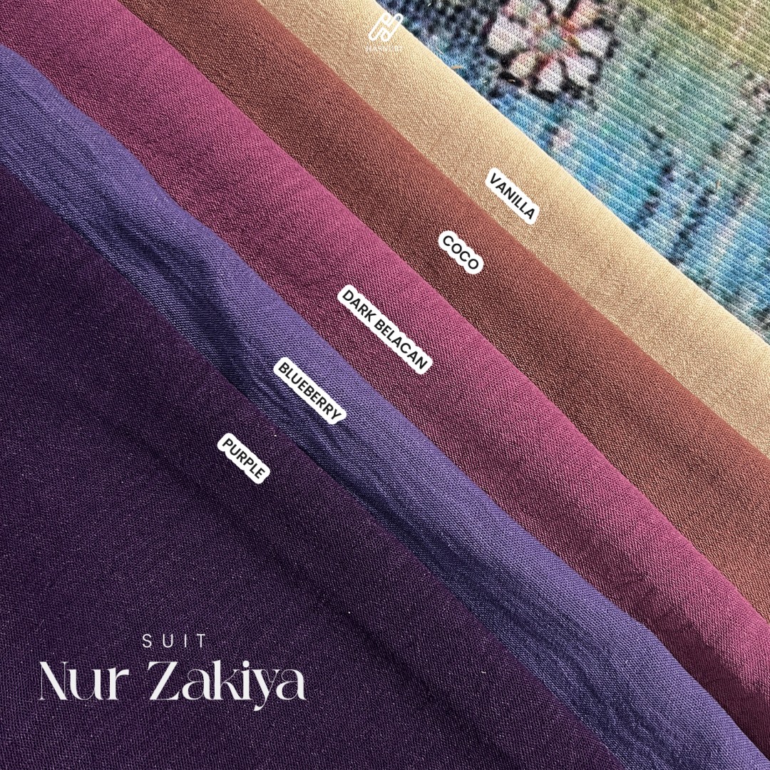 Suit Nur Zakiya - Vanilla