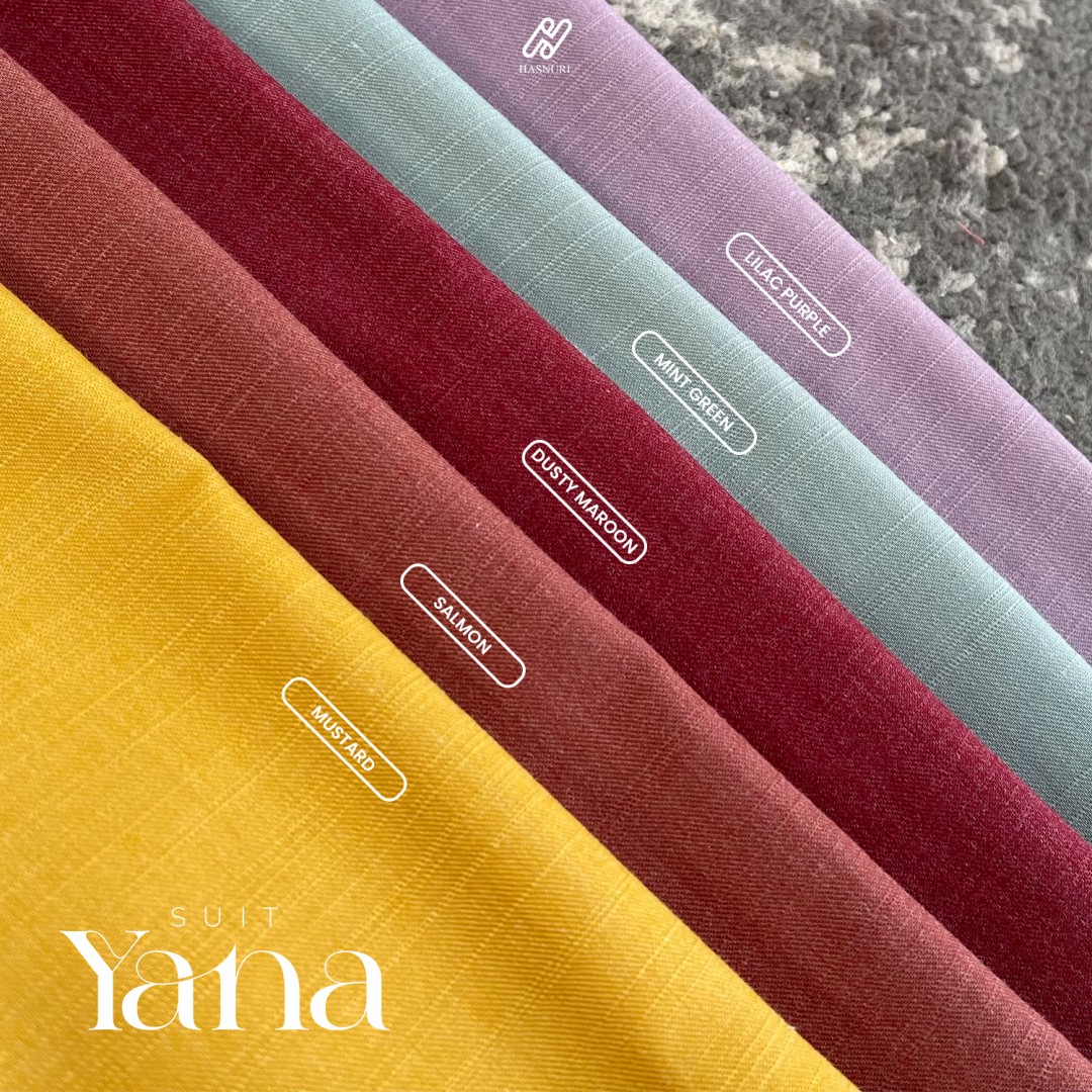 Suit Yana - Mustard