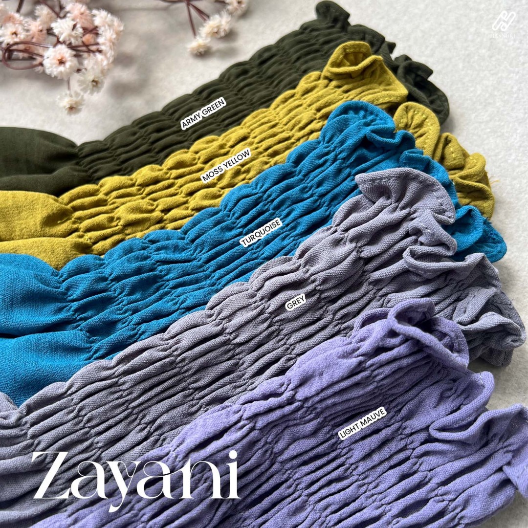 Suit Zayani - Turquoise