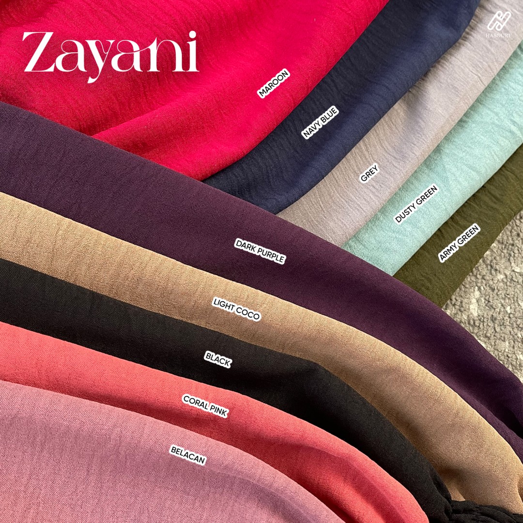 Suit Zayani - Maroon