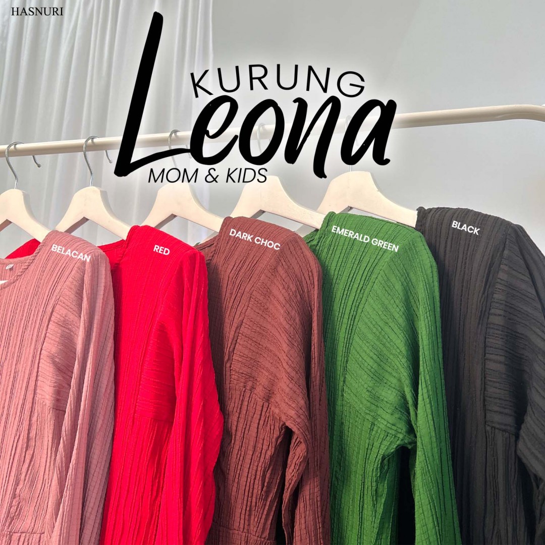 Kurung Leona - Red