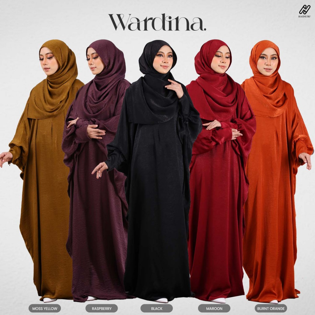 Abaya Wardina - Burnt Orange