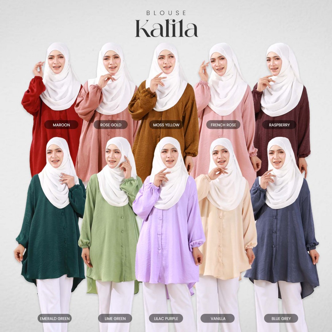 Blouse Kalila - Emerald Green