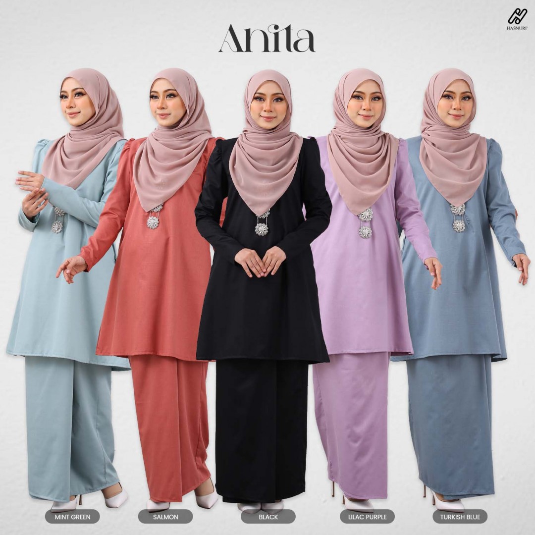 Kurung Anita - Black