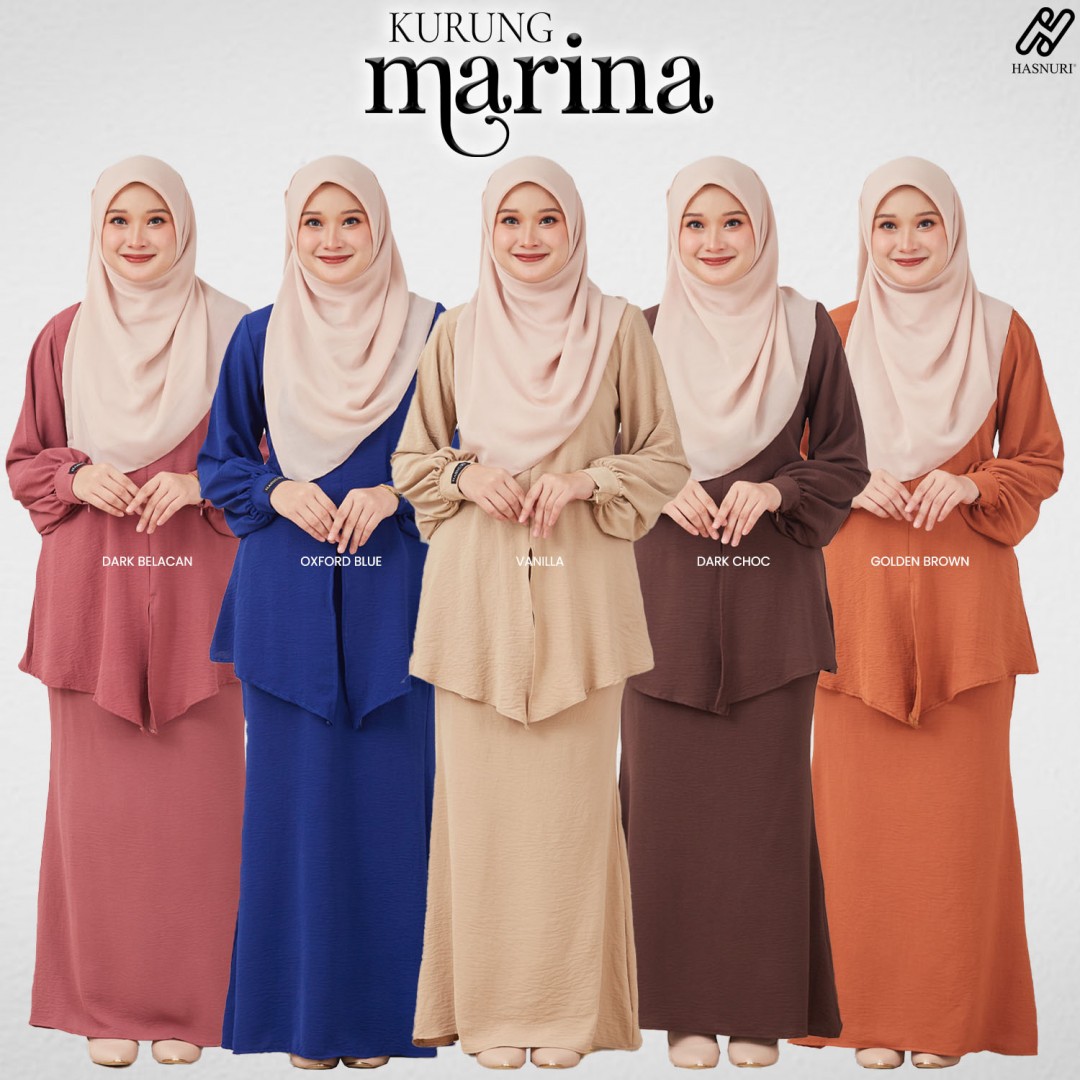 Kurung Marina - Dark Belacan