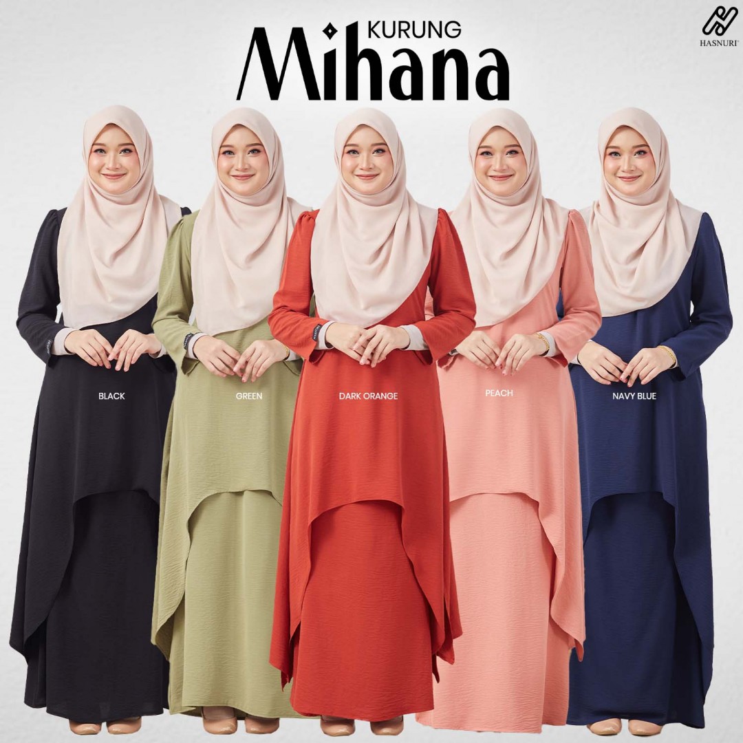Kurung Mihana - Dark Orange