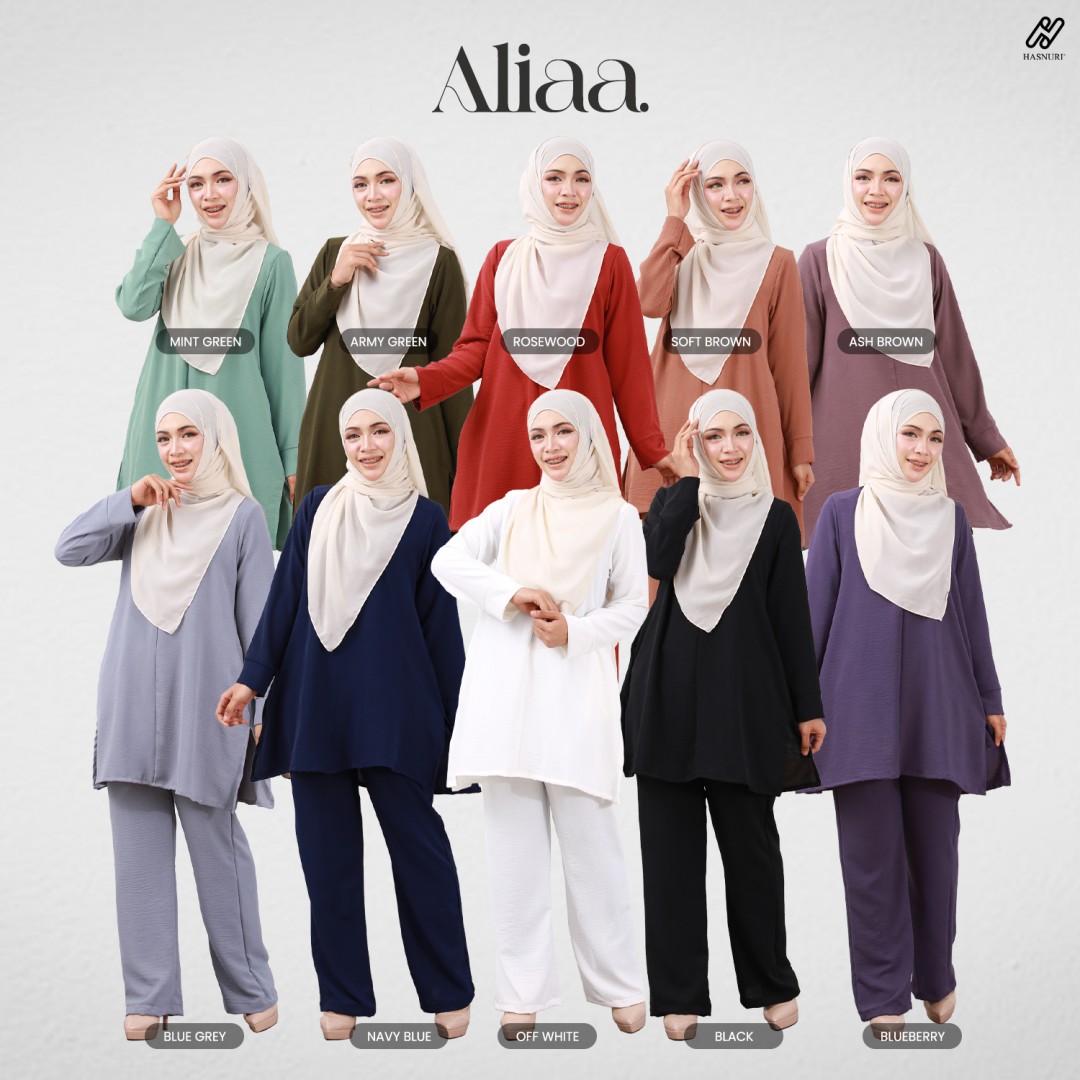 Suit Aliaa - Black