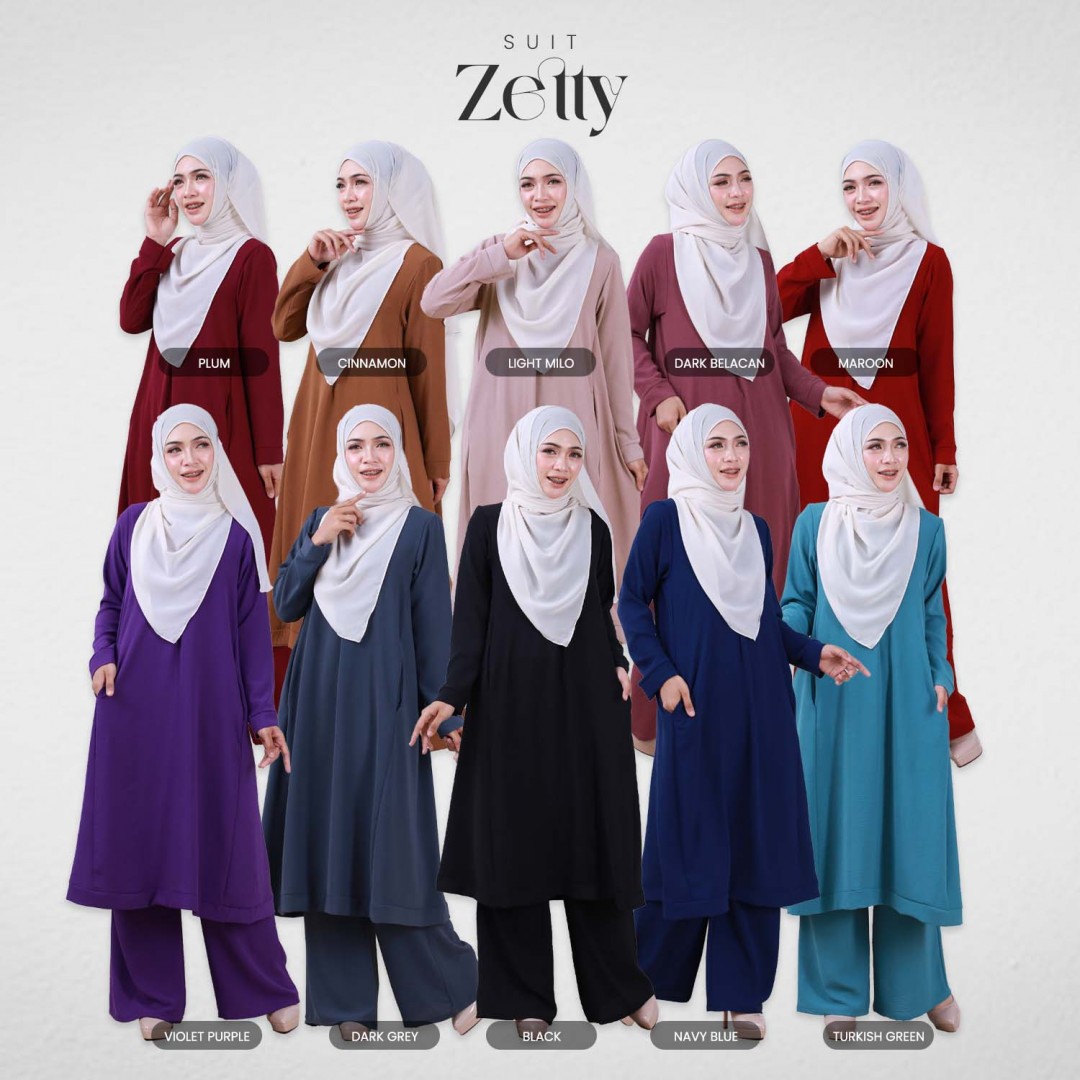 Suit Zetty - Turkish Green