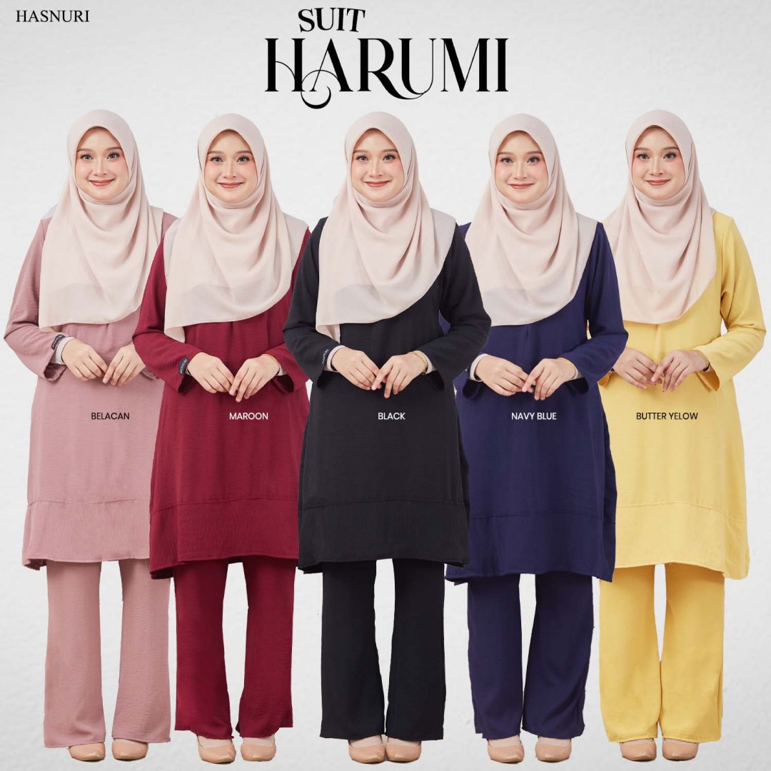 Suit Harumi - Maroon