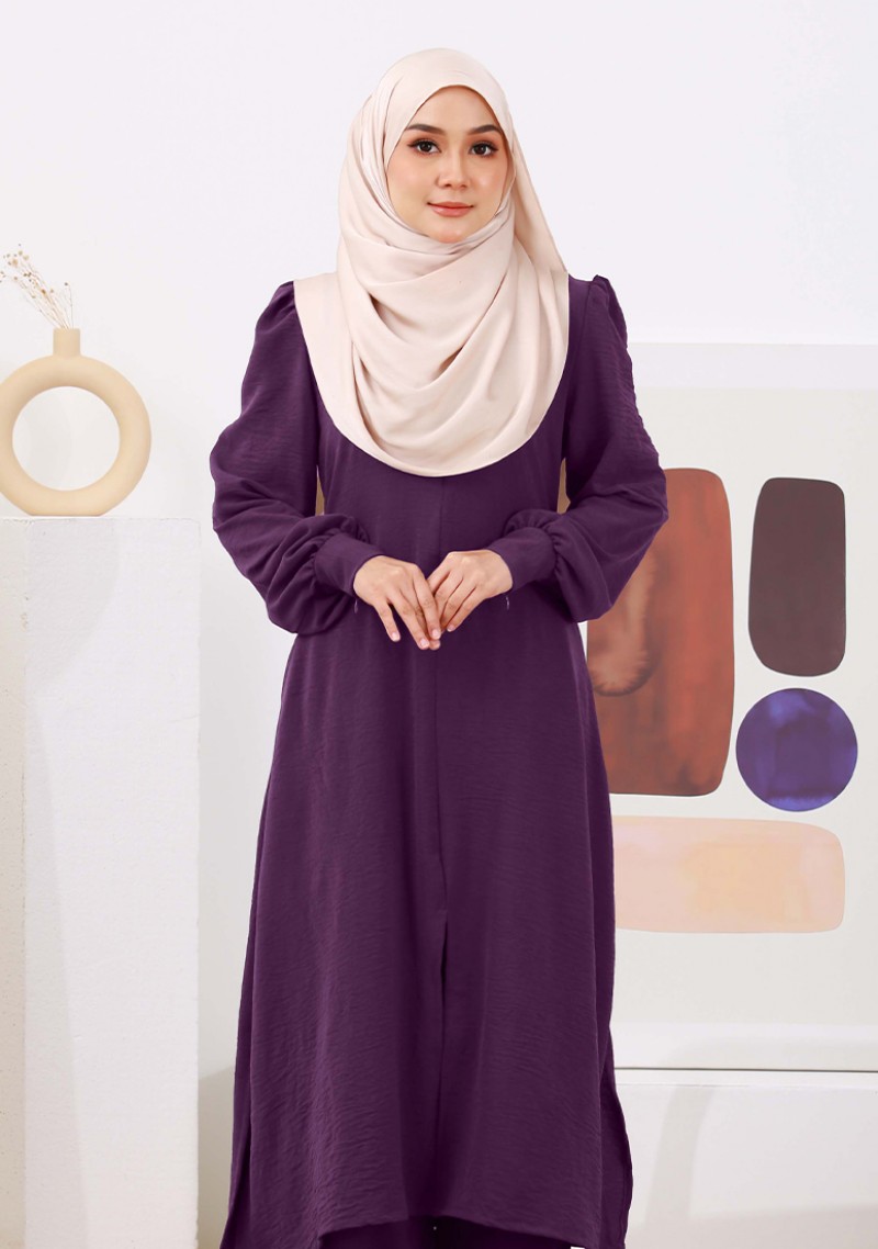 Suit Nur Zakiya - Purple