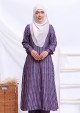Suit Zakiya Printed - Purple